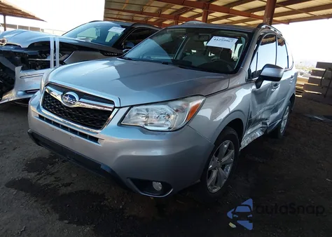 2015 Subaru Forester 2.5I Limited из США, поврежденный, VIN JF2SJAHC0FH485102